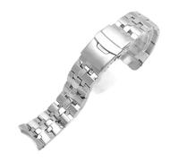 Massives Edelstahl-Uhrenarmband, passend for die Casio Edifice EF/EFR-Serie | Robuster Metallarmband-Ersatz mit maßgeschneiderten Endgliedern