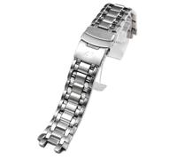 Massives Edelstahl-Uhrenarmband, passend for die Casio Edifice EF/EFR-Serie | Robuster Metallarmband-Ersatz mit maßgeschneiderten Endgliedern