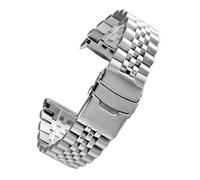 Massives Edelstahlarmband, kompatibel mit Seiko Steel Watch Strap Abalone Series Turtle Srpa21 Srp777 Srpc25 Srp773 Armband 22 mm Uhrenarmbänder