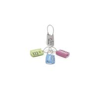 Master Lock Reiseschloß 4688EURD Zahlenkombination TSA farbl sort