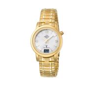 Master Time Funk Quarz Damen Uhr Analog-Digital mit Edelstahl Armband MTLA-10313-12M
