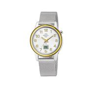 Master Time Funk Quarz Damen Uhr Analog-Digital Lady Line mit Metall Gehäuse