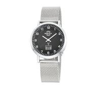 Master Time Funkuhr Advanced MTLS-10738-22M Damen Analog-Digital Quarz Edelstahl Milanaise