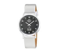 Funkuhr MASTER TIME "Advanced Serie, MTLA-10813-22L" Armbanduhren weiß Damen Quarzuhren (28099506-0)