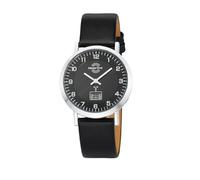 Funkuhr MASTER TIME "Advanced", schwarz (schwarz, schwarz), Armbanduhren, Damen, Funkuhr, Armbanduhr, Quarzuhr, Damenuhr, Datum (30671315-0) schwarz, schwarz