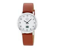 Master Time Funk Quarz Damen Uhr Analog-Digital mit Leder Armband MTLS-10741-12L