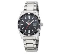 Master Time MTGA-10857-21M Funkuhr für Herren Super Power Stahl/Schwarz