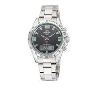 Master Time Funk Quarz Herren Uhr Analog-Digital mit Edelstahl Armband MTGA-10874-22M