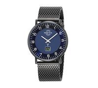 Master Time Funk Quarz Herren Uhr Analog-Digital mit Edelstahl Armband MTGS-10559-32M