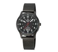 Master Time Funk Quarz Herren Uhr Analog-Digital mit Edelstahl Milanaise Armband MTGA-10960-22M