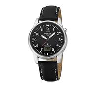 Master Time Herren Funkuhr schwarz / silber, Größe One Size, 5678810 Schwarz / Silber One Size
