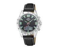 Master Time Funk Quarz Herren Uhr Analog-Digital mit Leder Armband MTGA-10873-22L