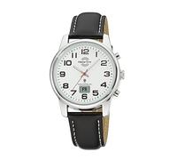 Funkuhr MASTER TIME "Super Power, MTGA-10814-12L" Armbanduhren schwarz Herren Quarzuhren (59591024-0)