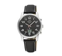Funkuhr MASTER TIME "Super Power, MTGA-10816-21L" Armbanduhren schwarz Herren Quarzuhren (89179342-0)