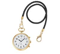 Master Time Funk Quarz Sprechende Unisex Uhr Analog mit Leder Armband MTGA-10939-12M