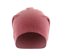 MSTRDS Männer,Frauen Beanie Heather Jersey in rot Einheitsgröße rot