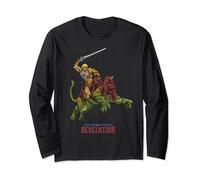 Masters of the Universe: Revelation He-Man & Battle Cat Langarmshirt