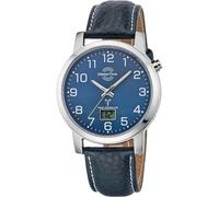 MasterTime Herren-Funkuhr Basic, blau - MTGA-10493-32L