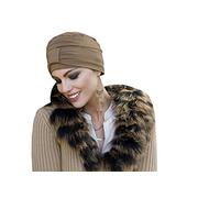 MASUMI Damen Ellie Beanie-Mütze, Camel, M