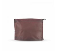 Matador FlatPak Zipper Toiletry Case / Kulturbeutel mit Reißverschluss - 2.2L Ultraleicht, für Reisen, Outdoor, Garnet/Braun