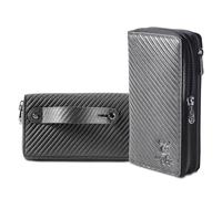 MATADOR Portemonnaie Herren Schwarz #Madrid mit Edle Geschenk Box, Eleganter Geldbeutel Leder mit RFID Geldbörse, Luxus Frauen Geschenk mit Viele Kartenfächer