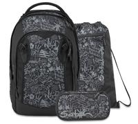 Match Plus Set Matchplus + Sportbeutel + Schlamperbox MatpTubBsc-26-schwarz