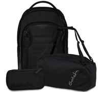 Match Plus Set Matchplus + Sporttasche + Schlamperbox MatpDufBsc-26-schwarz