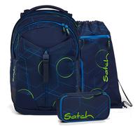 match Set aus match + Sportbeutel + Schlamperbox MatTubBsc-25-blau