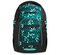 MATE Schulrucksack Pixel Blox-grün
