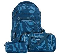 MATE Set aus MATE + Sporttasche + Mäppchen MatSptMap-blau