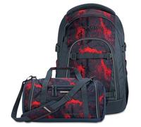 coocazoo MATE Set aus MATE + Sporttasche MatSpt26 Broken Black