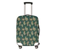 Mateju 3D Böhmen Kofferschutzhülle Elastisch Kofferhülle, Gepäck Cover 18-32 Zoll Reisekoffer Hülle Trolley Case Schutzhülle Waschbare Staubdichte Kofferbezug (Böhmen 7,L)