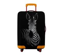Mateju Kofferschutzhülle Elastisch Kofferhülle 18-32 Zoll, Tier Gepäck Cover Reisekoffer Hülle Trolley Case Schutzhülle Luggage Cover Waschbare Staubdichte Kofferbezug (L,Zebra)
