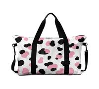 Mateju Reisetasche, 30L Sporttasche mit Abnehmbar Schultergurt,Drucken Textur, Faltbare Leicht Handgepäck Tasche (Textur 3,56.5x6.3x12.99cm)