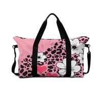 Mateju Reisetasche, 30L Sporttasche mit Abnehmbar Schultergurt,Drucken Textur, Faltbare Leicht Handgepäck Tasche (Textur 9,56.5x6.3x12.99cm)