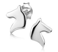 MATERIA by Matthias Wagner Pferde Ohrstecker Silber 925 Damen Ohrringe klein SO-176