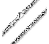 Materia Herren Kette Silber 925 Königskette echt K35-80 cm