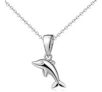 Materia Kinder Halskette Silber 925 Delfin Anhänger KA-32-K109