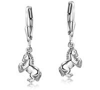 Materia Kinder Ohrringe Silber 925 Pferde - Mädchen Ohrhänger SO-450-S