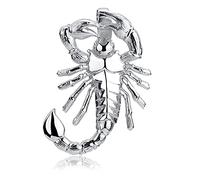 Materia Sternzeichen Skorpion Anhänger Silber 925 Herren rhodiniert KA-370-Ohne Kette