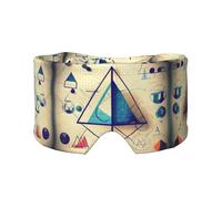 Mathematik-Geometrie, Geek-Calculus-Druck, kühlende Schlafmaske zum Schlafen in völliger Dunkelheit, Schlafmaske, weich, Geschenke für Männer und Frauen