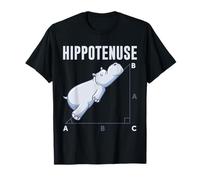 Mathematik Hippotenuse Mathe Satz des Pythagoras Geometrie T-Shirt