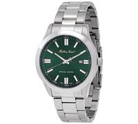 Mathey-Tissot Mathy I Jumbo Quarz Grünes Zifferblatt Herren Armbanduhr H455VE, Quarz-Uhrwerk