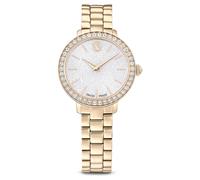 Matrix 3-link Uhr, Schweizer Produktion, Metallarmband, Goldfarben, Champagne-vergoldetes Finish OS