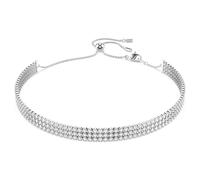 Matrix Halsband, Rundschliff, Weiß, Rhodiniert OS