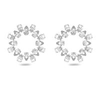 Swarovski 5601509 Ohrring Ohrstecker Metall Silber, Weiß