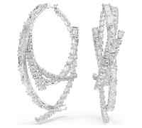 Matrix Kreolen, Verschiedene Schliffe, Weiß, Rhodiniert OS