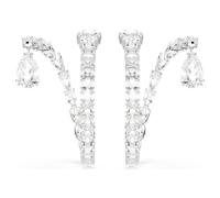 Matrix Kreolen, Verschiedene Schliffe, Weiß, Rhodiniert OS