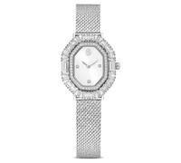 Matrix octagon Uhr, Metallarmband, Silberfarben, Edelstahl OS