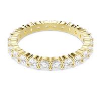 Matrix Vittore Bandring, Rundschliff, Weiß, Goldlegierungsschicht 55